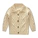 Coodebear Little Baby Boys Cashmere Button Lapel Cardigan Sweater