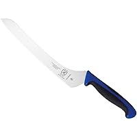 Mercer Culinary Millennia Colors 9-Inch Offset Wavy Edge Bread Knife, Blue