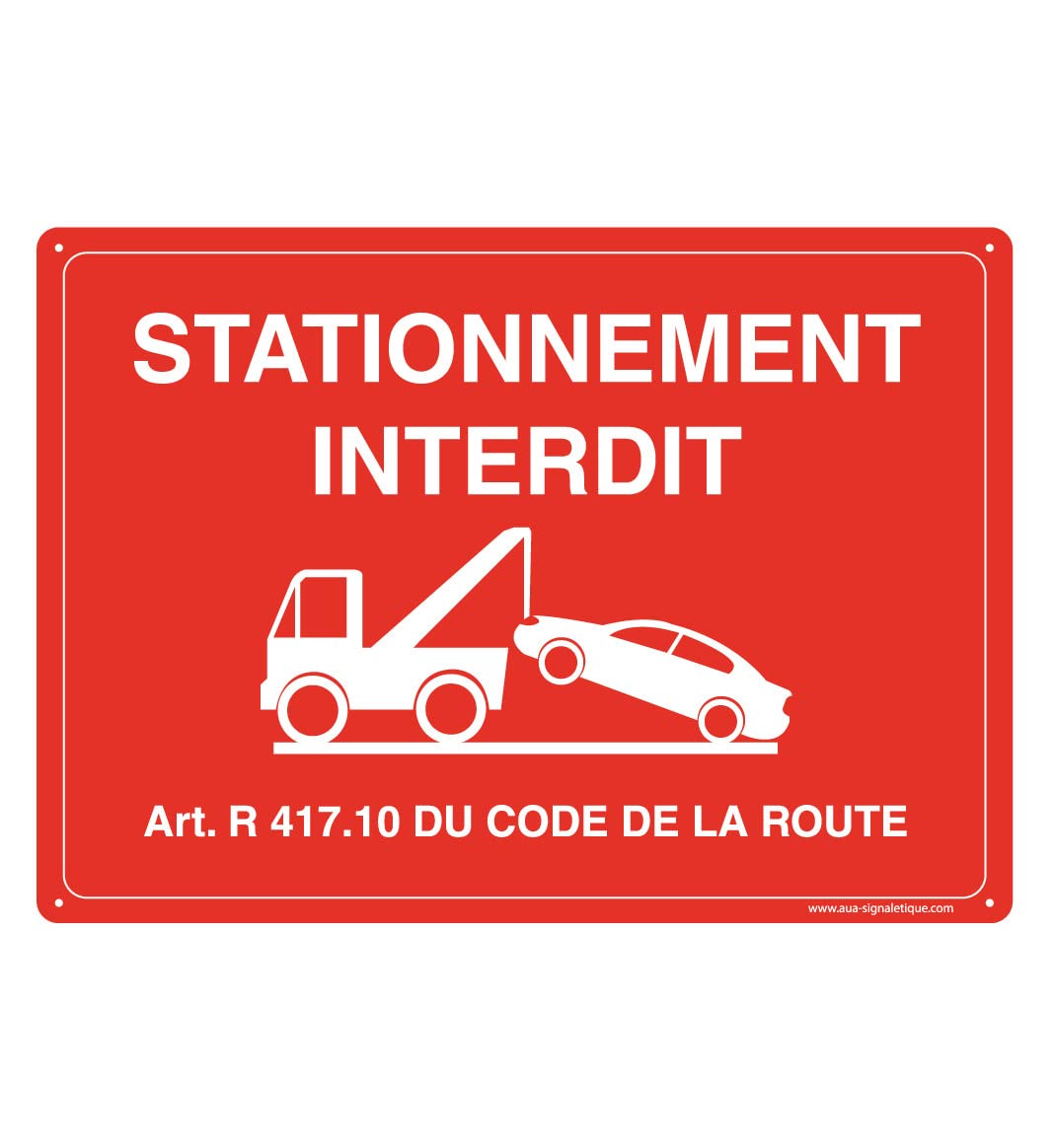 AUA SIGNALETIQUE 202118-AP-p-210x150 Product Information: Sign, Red, 210 x 150 mm