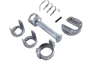 RAGBUSCLE Door Lock Barrel Cylinder Repair Kit, Replace 51217019975, 51217019973, 51218244049, Compatible with BMW 3 E46 M3 3