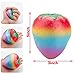 R ? HORSE Kawaii Jumbo Unicorn Squishy Ice Cream Slow Rising Sweet Scented Vent Charms Kid Toy Hand Toy Stress Relief Toy, Decorative Props Doll Gift Fun Large (3 Pack)