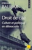 Droit de cité (La collection Monde en cours) (French Edition) by Etienne Balibar