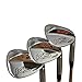 Majek Golf Petite Women's Complete Wedge Set: 52° Gap Wedge (GW), 56° Sand Wedge (SW), 60° Lob Wedge (LW) Right Handed Ladies Flex Steel Shaft (Petite - 5' to 5'3
