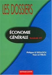 Économie générale, terminale STT