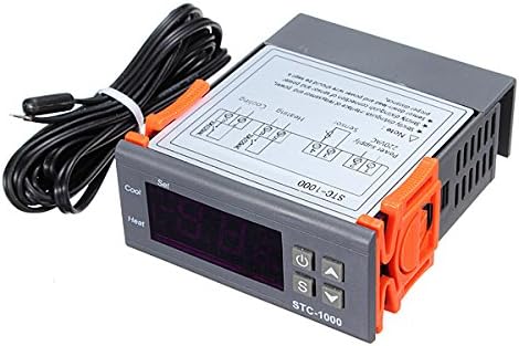 Digital STC-1000 220V All-Purpose Temperature Controller Thermostat With Sensor