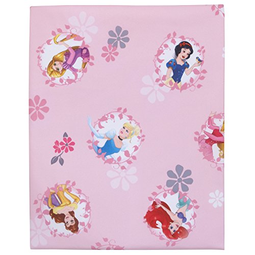 Disney Pretty Princess Toddler Bed, 4 Piece Set, Pink
