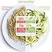 All New 4-in-1 enviHome Vegetable Spiralizer Super Zoodle Maker with Bonus Recipe E-Book - The Best 4 Blade Spiral Veggie Slicer 2017 - Zucchini Spaghetti Pasta Noodle Cutter & Ceramic Peeler Bundle