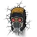 3DLightFX Marvel Guardians of The Galaxy Star Lord 3D Deco Light, (Model: 20016)