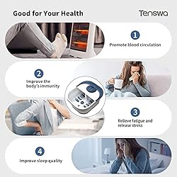 Tenswa Collapsible Foot Spa Bath Massager with