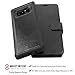 AMOVO Case for Galaxy Note 8 [2 in 1], Samsung Galaxy Note 8 Wallet Case [Detachable Wallet Folio] [Premium Vegan Leather] Samsung Note 8 Flip Cover (Note 8, Black)