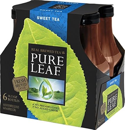 Amazon Com Pure Leaf Iced Tea Sweet Tea Black Tea 18 5 Oz Pack Of 6 Grocery Gourmet Food