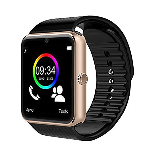 Bluetooth Smart Watch Phone with Pedometer Sedentary Remind Music Play Sport Wrist Watch Fitness Tracker for iPhone Samsung Smartphones