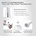 Lavany Water Flosser Cordless Oral Irrigator Professional Rechargeable Portable Dental Water Jet With 4 Jet Tips For Braces and Teeth Whitening,Travel and Home Use