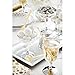 100 Gold Polka Dot Napkins Decorative White Gold Confetti Cocktail Paper Party Dessert Beverage Napkins Bulk for Christmas Birthday Bridal Baby Shower Occasions Wedding Anniversary Engagement Holiday