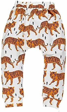 Mary ye Baby Boys Girls Cartoon Print Harem PP Leggings Ankle Pants