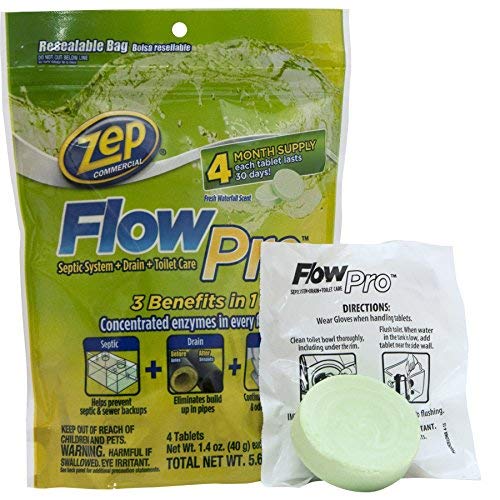 Zep Automatic Toilet Bowl Cleaner 5.6 ounce ZFLOW4 Pricepulse
