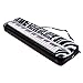 Inflatable Keyboard with Strap (Black & White) Party Accessory