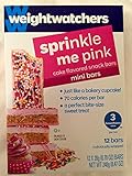 Weight Watchers Sprinkle Me Pink Mini Bars (12 bars 0.70 OZ)