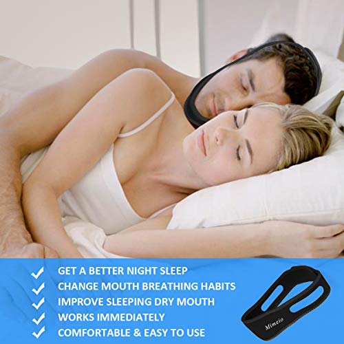 [2019 Newest] Anti Snoring Chin Straps, Stop Snoring Solution Snore Reduction Sleep Aids,Anti Snoring Devices Snore Stopper Chin Straps for Men Women Snoring Sleeping Mouth Breathers
