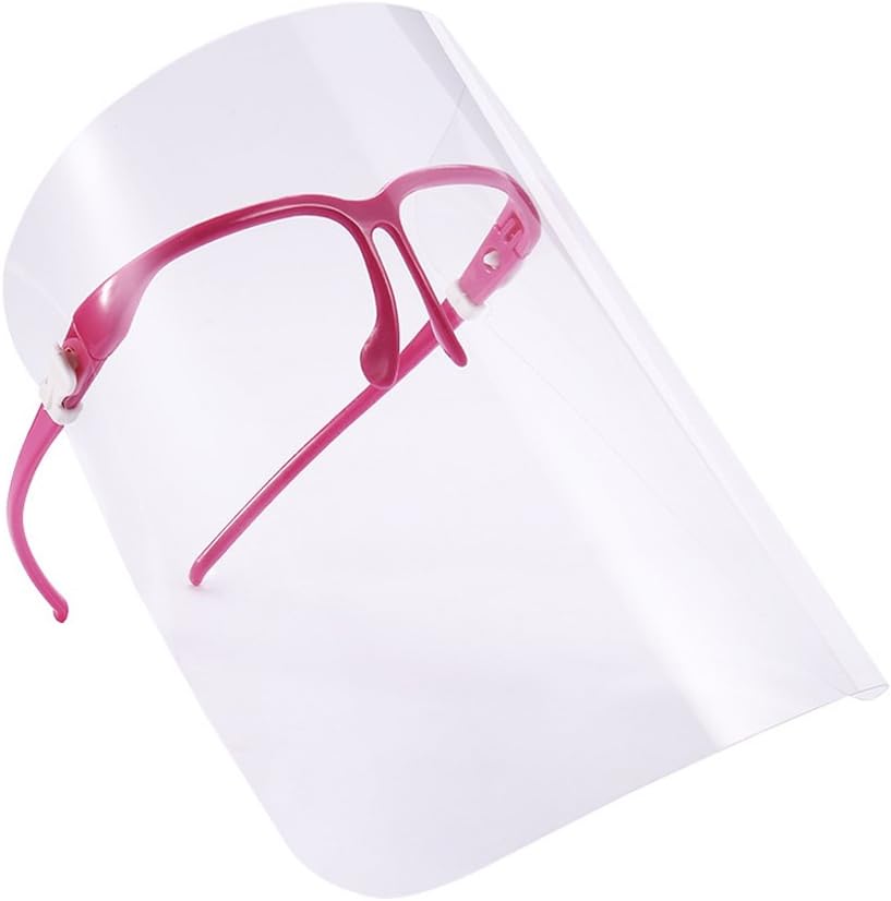 Susada Kitchen Mask Anti-Oil Splash Clear Shield Protector Cooking Gadget Tool (Rose Red)