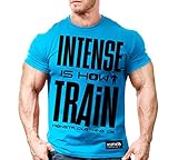 Monsta Clothing Co. Men's Intense is how I Train (TEE133) T-shirt