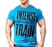 Monsta Clothing Co. Men's Intense is how I Train (TEE133) T-shirt
