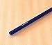 Reusable Glass Drinking Straw with Travel to Go Protective Carrying Case Holder and Cleaning Brush | Perfect for Home, Office or Gift | Straight 8 in x 9.5 mm Healthy, Eco Friendly (Brilliant Blue)