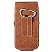 Rugged PU Leather Vertical Belt Clip Holster Case for Samsung Galaxy S10+ S9+ S8+ / A20 A30 A50 M30 / Apple iPhone 11 Pro Max / Huawei Mate 30 Pro / LG Stylo 5 / Motorola G8 Plus / One Vision (Browm)