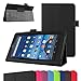 Fire 7 5th Generation Case,Mama Mouth PU Leather Folio 2-Folding Stand Cover with Stylus Holder for 7