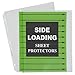 C-Line Side Loading Polypropylene Sheet Protectors, Clear, 2