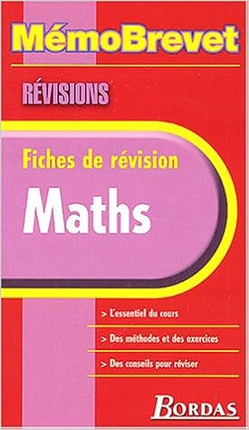 Amazon Fr Memo Brevet Revision Maths Ancienne Edition Collectif Livres