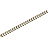 MECCANIXITY Brass Rods 5/8 Inch x 12 Inch Brass Solid Round Rod for Handle Pin DIY Craft Material Pack of 1