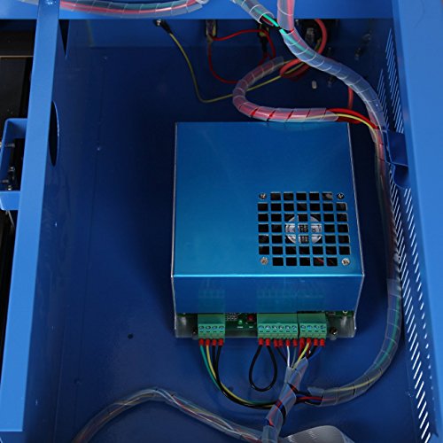 Iglobalbuy 12"x 8" 40W CO2 Laser Engraving Cutting Machine Engraver Cutter DIY USB Port with Movable Wheels and Exhaust Fan - Thumbnail 6