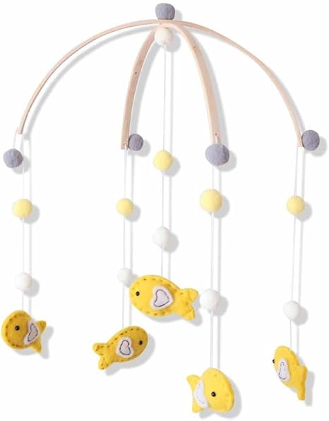 Amazon Co Jp Classicbuy ベッドメリー モビール 寝かしつけ用