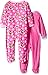Nickelodeon Little Girls' Toddler Paw Patrol 2-Pack Fleece Blanket Sleeper, Pink, 4T
