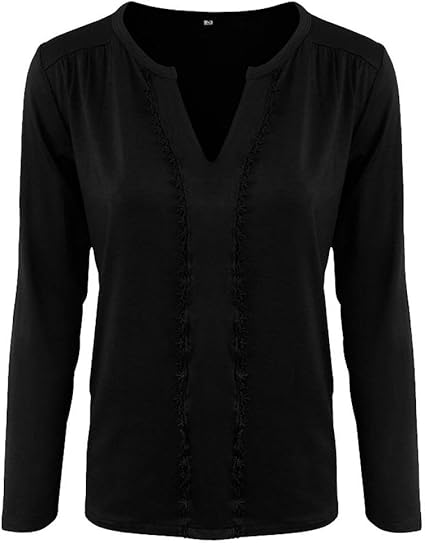 basic long sleeve shirts women's