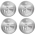 4pcs Panasonic CR1632 CR 1632 3v Coin Lithium Battery, REMOTE KEYLESS ENTRY TRANSMITTER FOB Battery