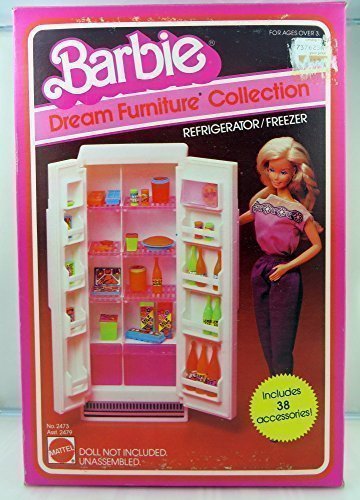 1982 Refrigerator / Freezer Barbie Dream Furniture Collection No. 2473