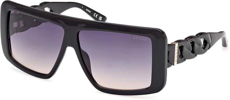 MARCOLIN GU00109 Lunettes pour Femme, Shiny Black, Taille Unique