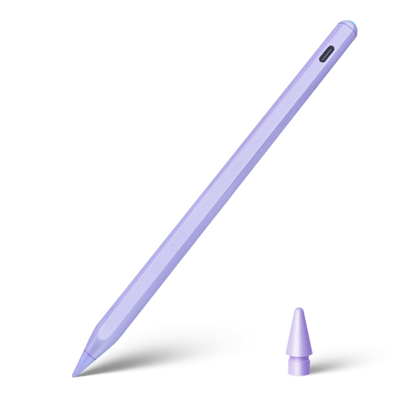EVACH Stylus Pen for iPad, Pixel Precision,Palm Rejection,Tilt Sensitive, Perfect for iPad 6-11, iPad Pro 11/12.9/M4/M5,iPad Air 3/4/5/M2/M3,iPad mini 6/5, Purple Image