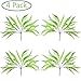 4 Pack Artificial Plants Boston Fern Bush Plant Shrubs,Artificial Boston Fern Plants Greenery Bushes Flower for House Office Garden Indoor Outdoor Decor
