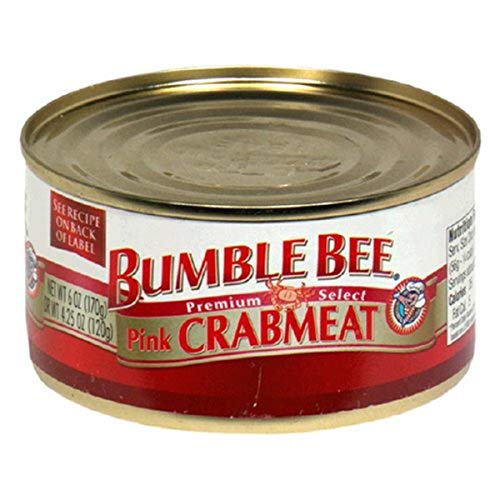 Bumble Bee Crab Meat, Pink, 6 Ounce (Pack of 12) Guatemala Digital