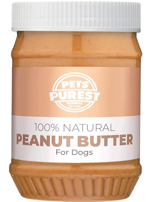 Pets Purest 100 Natural Peanut Butter For Dogs Specially Formulated