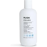RUSK Elevate Weightless Volume Hair Shampoo &amp; Daily Cleansing Wash, 10 oz | Boosts Volume, Lift &amp; Strength for Fine, Flat Strands, Smooth Finish, Lightweight Daily Styling Support for Women &amp; Men