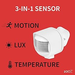 Zooz Outdoor/Indoor Motion Sensor ZSE70, Z-Wave