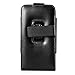 Black Texture Vertical Hip Belt Clip Holster Case Pouch Bag Compatible for Samsung Galaxy Note 9 8 / S9+ S8+ / S8 Active / A6+ A7 A8+ J7 J8 / Apple iPhone 8 7 Plus