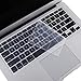 MOSISO Keyboard Cover Silicone Skin Compatible MacBook Pro 13 Inch, 15 Inch (with or Without Retina Display, 2015 or Older Version) MacBook Air 13 Inch, Clear