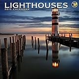 2015 Lighthouses Wall Calendar by Time Factory by