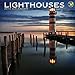 2015 Lighthouses Wall Calendar by Time Factory by