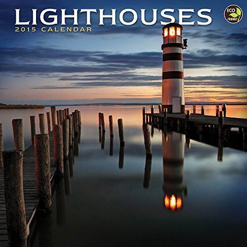 2015 Lighthouses Wall Calendar by Time Factory by (Calendar)
